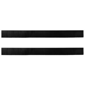 vidaXL Sj&aacute;lfklemmdu hur&eth;arbrosseglin 2 pcs Hv&iacute;tt 100 cm &Aacute;lblenda