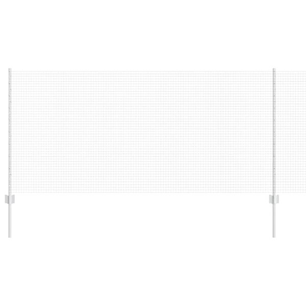 vidaXL Gir&eth;ing me&eth; p&oacute;st Silfur 1 x 50 m St&aacute;l