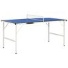 vidaXL 1,5 metra bor&eth;tennisbor&eth; me&eth; neti 152x76x66 cm bl&aacute;tt