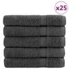 vidaXL G&aelig;&eth;as&aacute;nuhandkl&aelig;&eth;i SOLUND 25 stk Reykgr&aacute; 80x200cm 600g/fm
