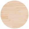 vidaXL Bor&eth;plata Kringl&oacute;tt &Oslash;50x3 cm Gegnheil Fura