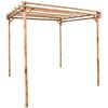 vidaXL Laufsk&aacute;li Bambus 170x170x220 cm