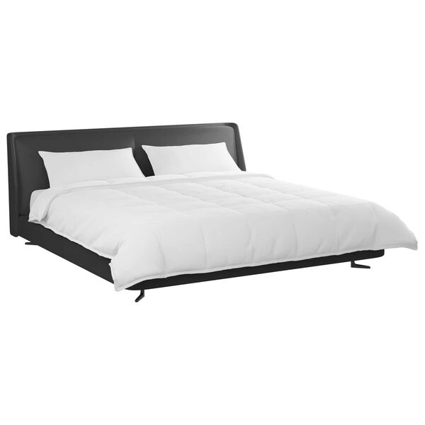 vidaXL R&uacute;mfatasett me&eth; kodda 3 pcs Hv&iacute;tt D&uacute;nfja&eth;rir