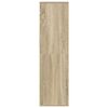 vidaXL Bókaskápur Sonoma Eik 34x31x112 cm Samsettur Viður
