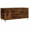 vidaXL S&oacute;fabor&eth; Reyklitu&eth; Eik 102x44,5x50 Samsettur Vi&eth;ur
