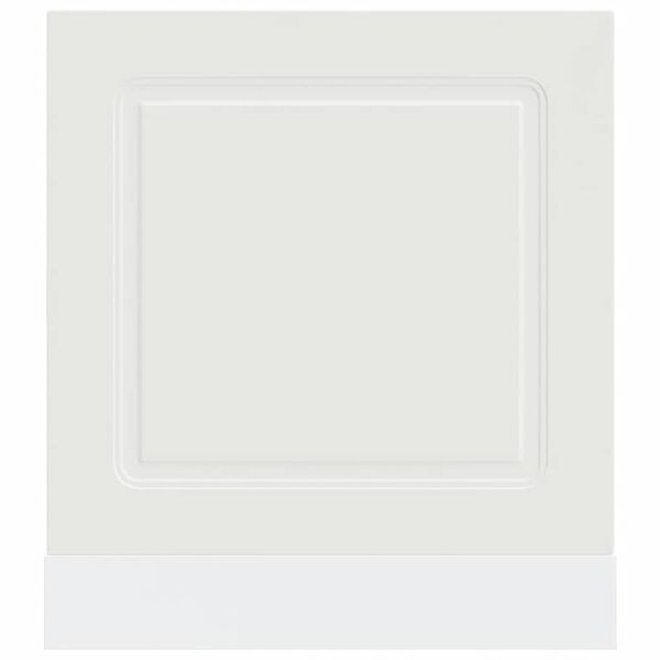 vidaXL Upp&thorn;vottav&eacute;larplata Kalmar Hv&iacute;tur 60x1,5x67 cm Samsettur Vi&eth;ur