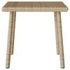 vidaXL Gar&eth;s&oacute;fabor&eth; R&eacute;tthyrnd Beige 40x40x37 cm P&oacute;l&yacute;rattan