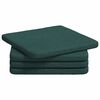 vidaXL Setjp&uacute;&eth;ar 4 pcs D&ouml;kkgr&aelig;n 40 x 40 x 3 cm d&uacute;kur