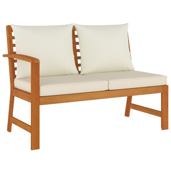 vidaXL 11 Hluta Garðborðstofusett með Sessum Gegnheill Akasíuviður