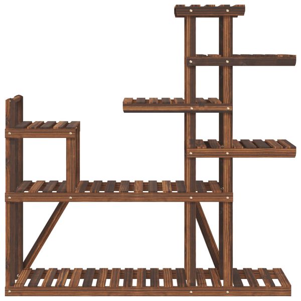 vidaXL Bl&oacute;mastandur 110x25x111 cm Gegnheill &THORN;inur