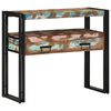 vidaXL Veggbor&eth; Marglitur 90 x 33 x 75 cm Solid endurheimt tr&eacute;