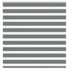 vidaXL Zebra Gard&iacute;na D&ouml;kkgr&aacute;tt 150x150cm Efni Breidd 145,9cm P&oacute;l&yacute;ester