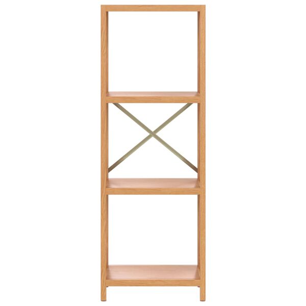 vidaXL 4-h&aelig;&eth;a Hilla 40x30x112 cm Gegnheill Eikarvi&eth;ur