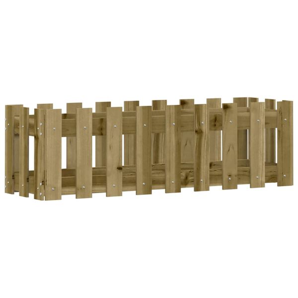 vidaXL Upph&aelig;kka&eth; Gar&eth;ker Gir&eth;ingarh&ouml;nnun 100x30x30 cm Gagnvarin Fura