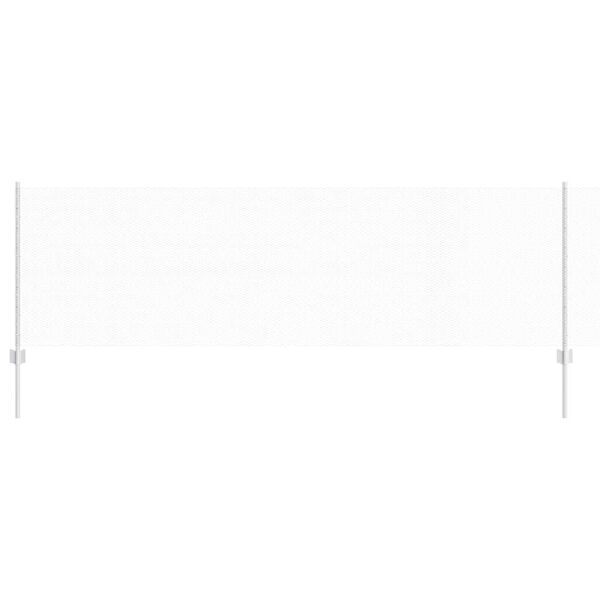 vidaXL Gir&eth;ing me&eth; p&oacute;st Silfur 0,8 x 10 m St&aacute;l