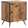 vidaXL Noat&ouml;flu sk&aacute;pur Gamall vi&eth;ur 43 x 34,5 x 50 cm Samsettur vi&eth;ur