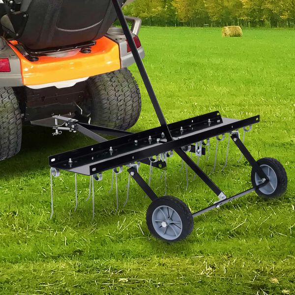 vidaXL Jarðvegslosari fyrir Sláttutraktor 100 cm