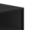 vidaXL sk&oacute;rekki Svartur 48x38x97,5 cm Hanna&eth;ur vi&eth;ur