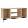 vidaXL Sj&oacute;nvarpssk&aacute;pur Sonoma Eik 102x35x45 cm Samsettur Vi&eth;ur