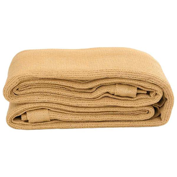 vidaXL Tjaldmotta Sandlitu&eth; 300x400 cm HDPE