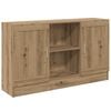 vidaXL Skenkur Listamannseik 120x30,5x70 cm Samsettur Vi&eth;ur