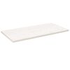vidaXL Bor&eth;plata Hv&iacute;t 110x55x2,5 cm Gegnheil Fura Ferningur R&eacute;tthyrnd