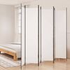 vidaXL 6-falt Skilr&uacute;m Hv&iacute;tt 300x220 cm Tauefni
