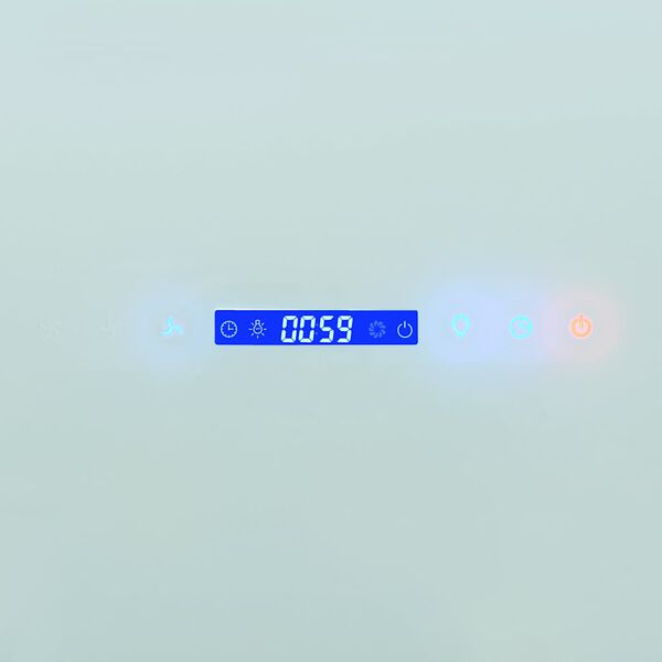 vidaXL Vegghengdur H&aacute;fur Ry&eth;fr&iacute;tt St&aacute;l 756 m&sup3;/klst. 90 cm Hv&iacute;tur