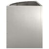 vidaXL Hornaplanta Silfur 30 x 30 x 35 cm stainless steel