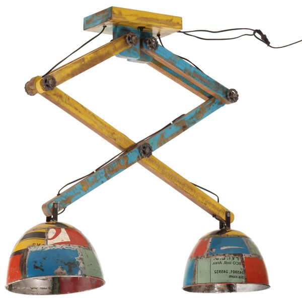 vidaXL Loftlj&oacute;s 25 W Marglita&eth;ur 29x18x85 cm E27