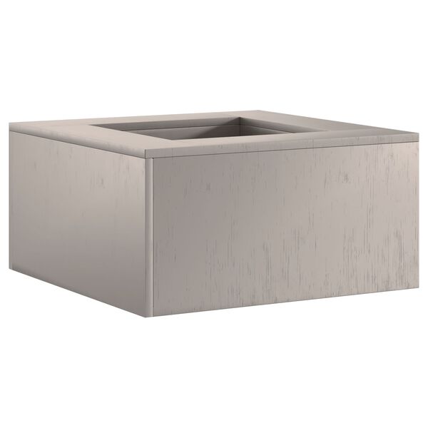 vidaXL Eldurn Brúnn 60 x 60 x 30 cm Stál