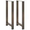 vidaXL barbor&eth;sf&aelig;tur &uacute;r n&aacute;tt&uacute;rulegu st&aacute;li, 2 stk. 60x(110-111) cm st&aacute;li