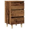 vidaXL n&aacute;ttbor&eth;ssk&aacute;pur Old Wood 40x35x69 cm Engineered Wood