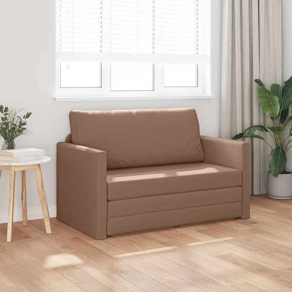 vidaXL Skemmtir&uacute;m 110cm Cappuccino Gervile&eth;ur