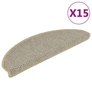 vidaXL &THORN;repamottur Sj&aacute;lfl&iacute;mandi S&iacute;sal&uacute;tlit 15 stk. 65x21x4cm Lj&oacute;sgr&aelig;nn