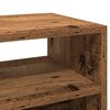 vidaXL Console Borð Old Wood 78x30x80 cm Engineered Wood