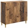 vidaXL Vi&eth;beinteyfla Gamall vi&eth;ur 89 x 34,5 x 80 cm Samsettur vi&eth;ur