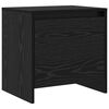 vidaXL Noat&ouml;flu sk&aacute;pur Svartur Eik 45 x 34 x 44,5 cm Samsettur vi&eth;ur