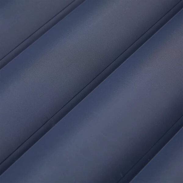 vidaXL Uppblásanleg Útilegudýna með Púða f. 1 manneskju Grár