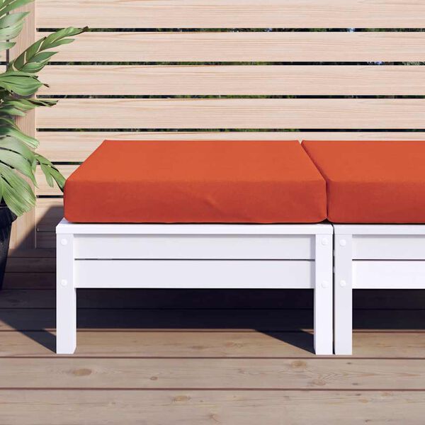 vidaXL Sessa fyrir Brettasófa Rauður blanda 60x60x9,5 cm Efni