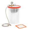 vidaXL Loftt&aelig;mih&oacute;lf Ry&eth;fr&iacute;tt St&aacute;l 22,7 L