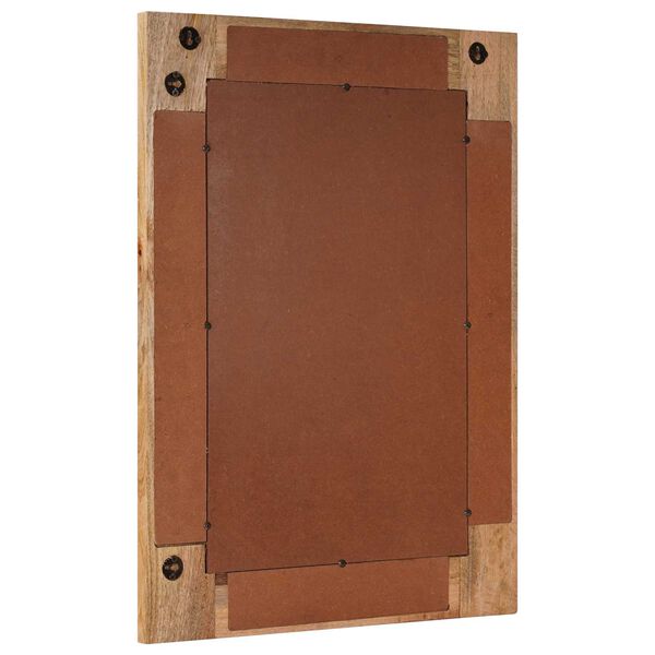 vidaXL Ba&eth;herbergisspegill N&aacute;tt&uacute;rulegur 50 x 70 x 3 cm Hart mang&oacute;tr&eacute;