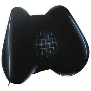 vidaXL Bakp&uacute;&eth;i Svart Minnisskum 40 x 32 x 13 cm