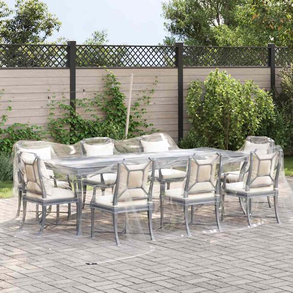 vidaXL T&aelig;rt presenning me&eth; gleraugum 4x5 m PVC