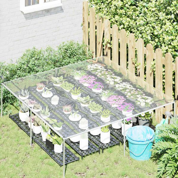 vidaXL Tjald me&eth; augu Gegns&aelig;tt 2 x 2 m p&oacute;l&yacute;et&yacute;len