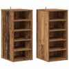 vidaXL sk&oacute;sk&aacute;par 2 stk Old Wood 32x35x70 cm Engineered Wood