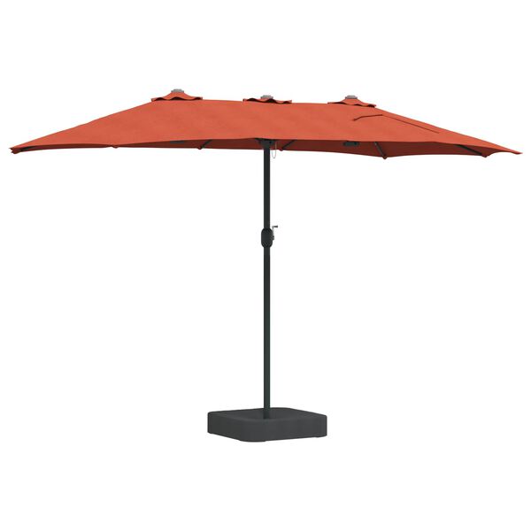 vidaXL Garðskygni terracotta 385 x 209 x 244 cm Pólýester