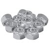 vidaXL Eikarn&ouml;t 9574 pcs Silfur M6 x 10 mm J&aacute;rn