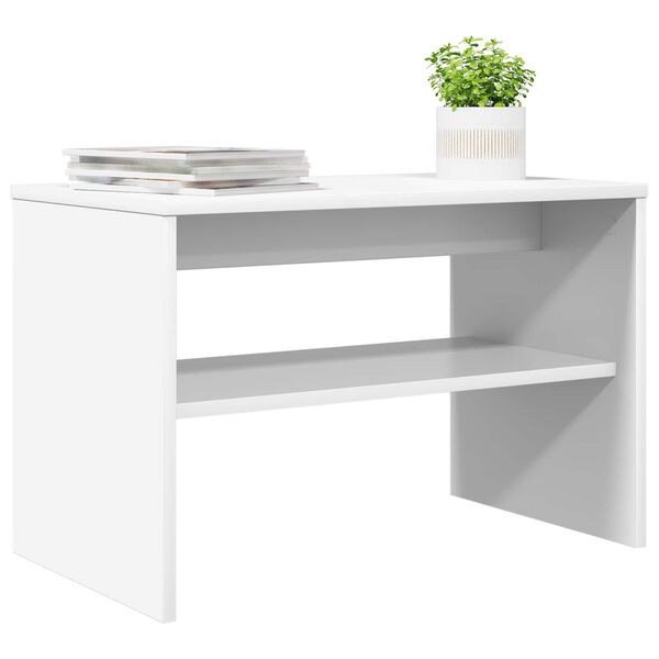 vidaXL Sj&oacute;nvarpssk&aacute;pur Hv&iacute;tt 60 x 35 x 40 cm Samsettur vi&eth;ur