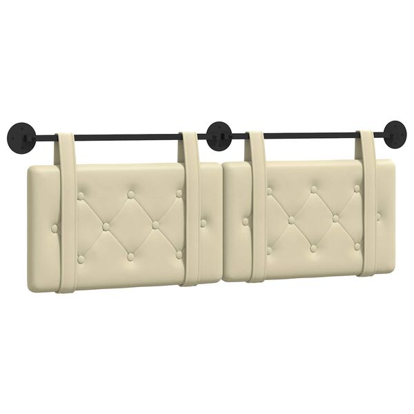 vidaXL Hengisk&aacute;li Vegghengt Rj&oacute;malitur 130 x 55 x 5 cm Gervile&eth;ur